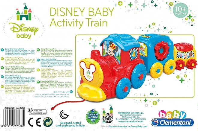 CLEMENTONI BABY Disney Train interactif empilable