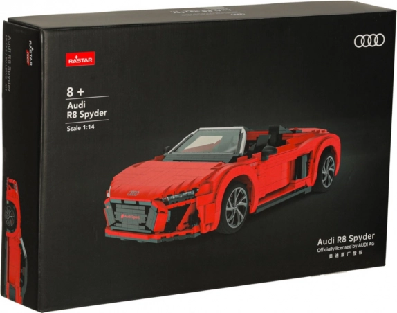 Kit de construction Auto RC 1:14 Audi R8 Spyder 1440 pièces