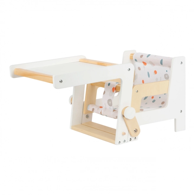 Petite Chaise Haute Multi-fonctions pour Poupées Little Button