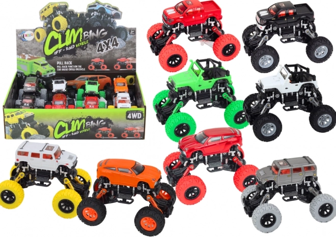 Voiture tout-terrain 4x4 avec suspension pour enfants