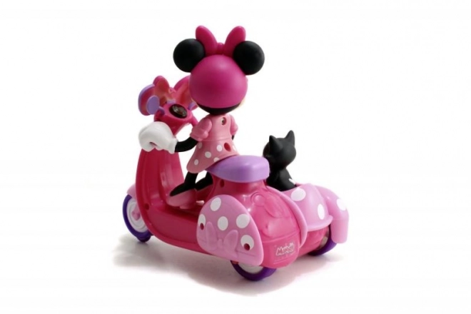 Véhicule RC Minnie Scooter 19 cm