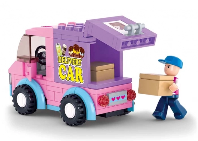Sluban Girls Dream Town camion de glaces – jeu de construction