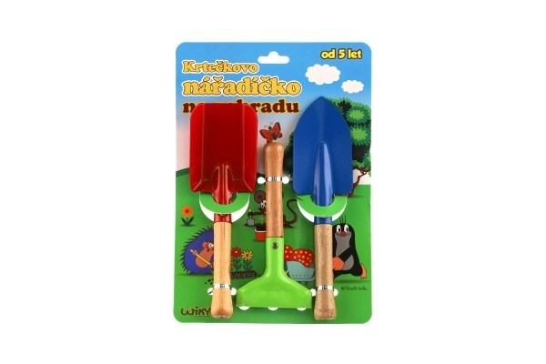 Outils de jardinage pour enfants Krteček 3 pièces