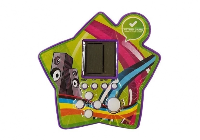 Jeu électronique de poche Tetris étoile violette
