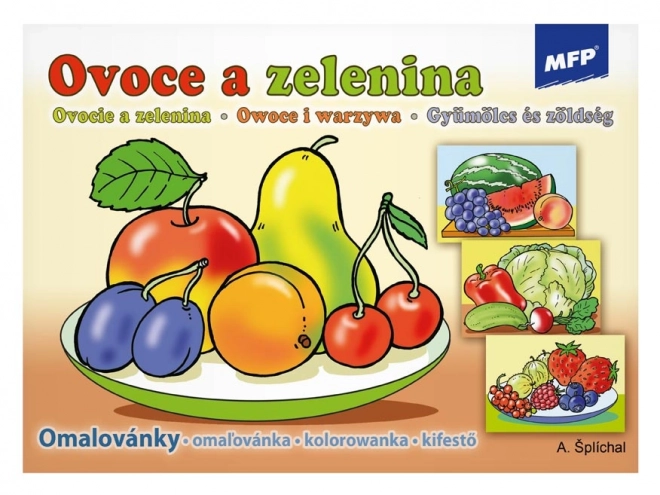 Livre de coloriage MFP Fruits et légumes