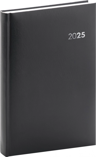Agenda quotidien NOTIQUE Balacron 2025, noir, 15 x 21 cm