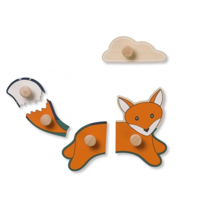 Puzzle en bois - Renard