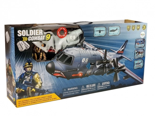Ensemble aérien militaire géant 87 cm avec sons et lumières Accessoires militaires