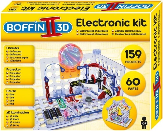 Boffin II 3D kit de construction pour créer des effets 3D et des projets électroniques
