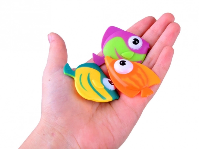 Épuisette de poisson jouet aquatique 6 pièces ZA2983