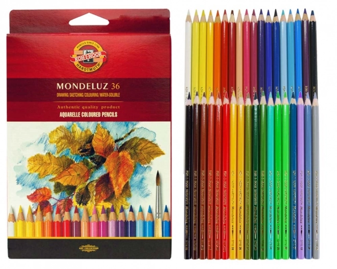KOH-I-NOOR Pastels aquarelle Mondeluz 3719 - 36 pcs