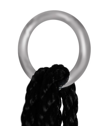 Balançoire nid de corbeau 100 cm noir