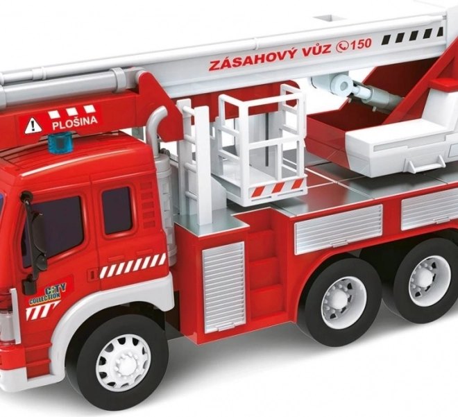 Camion de pompiers City Collection à piles