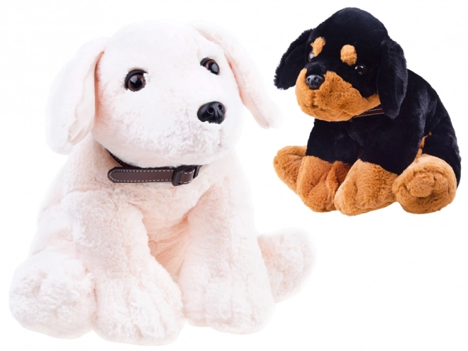Chiot en peluche
