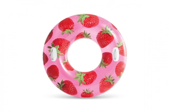 Cercle de natation gonflable avec poignées 107cm