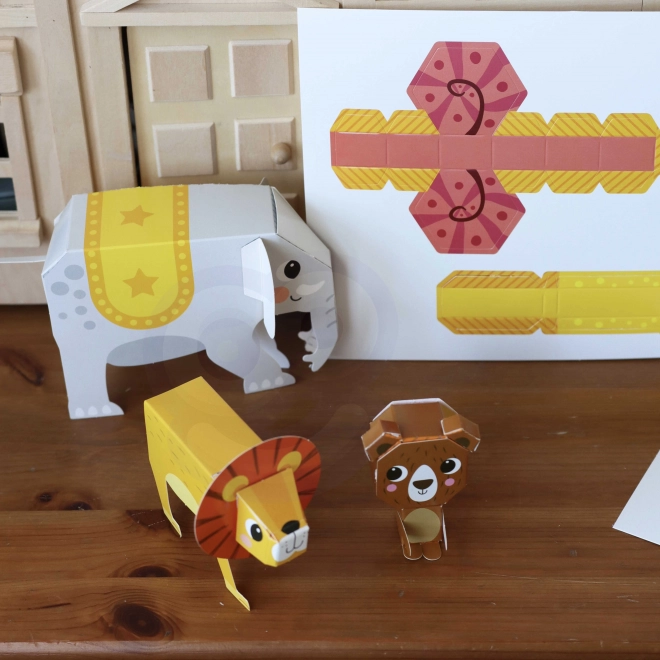Woopie art&fun kit créatif origami 3D animaux