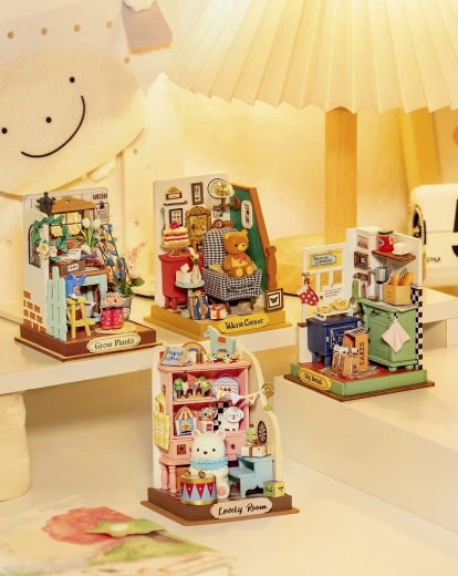 Mini-jardin enchanteur comme décoration