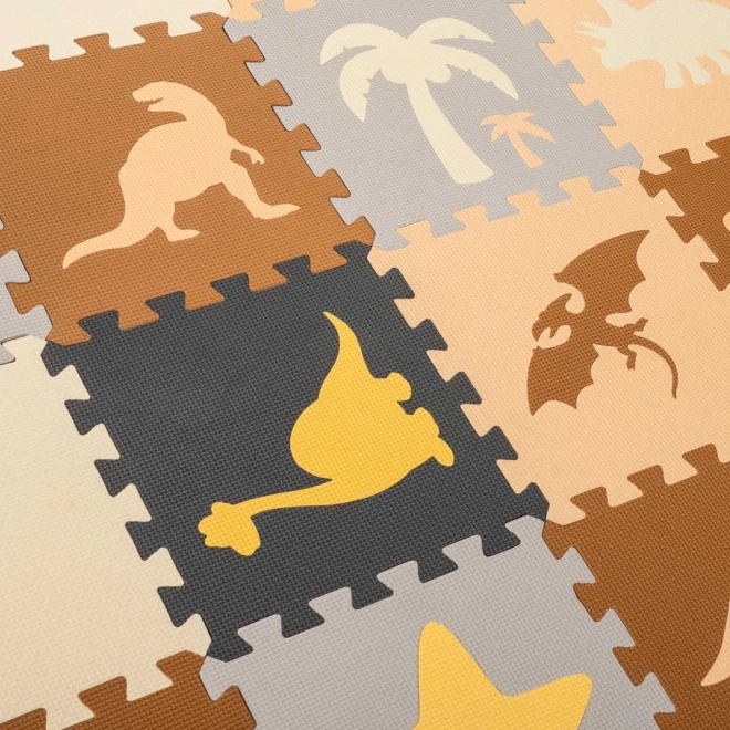 Puzzle en mousse avec dinosaures et parc - 36 pièces