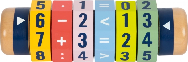 Calculatrice à rouleaux en bois Small Foot