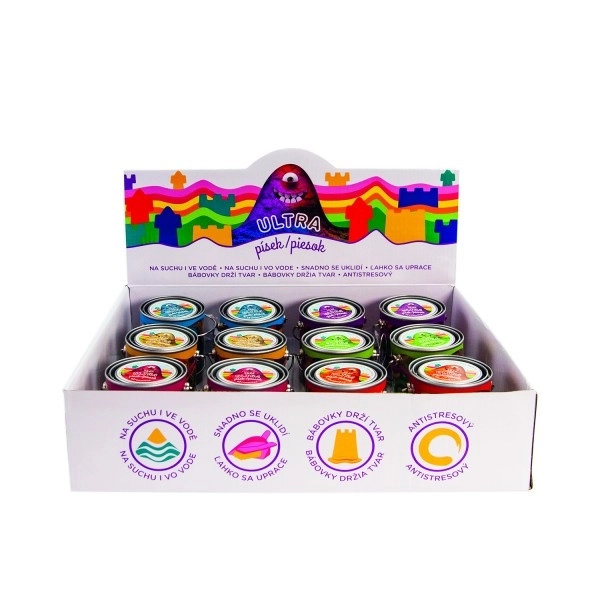 Ultra sable 120g, 6 couleurs