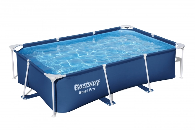 DeluxeJr Steel Pro Rack Piscine 259x170x61 BESTWAY pour le jardin