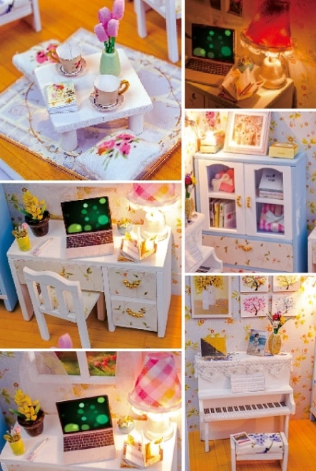 Maquette miniature de la chambre Hemioliin