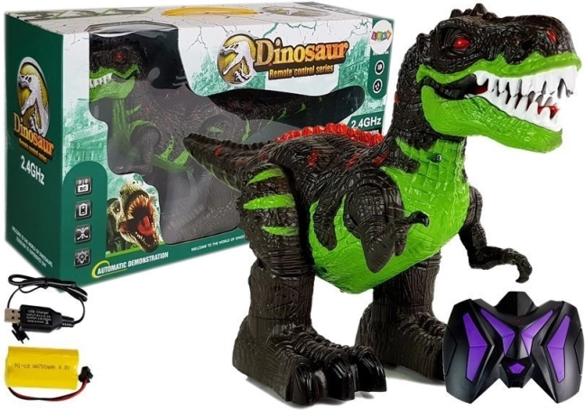 Dinosaure télécommandé amusant avec effets