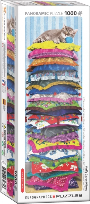 Puzzle vertical Eurographics Princesse Chat sur le petit pois 1000 pièces