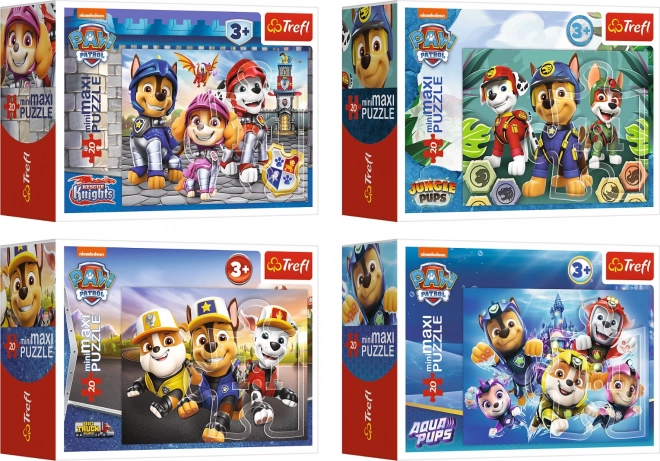 Puzzle Pat'Patrouille miniMAXI 20 pièces