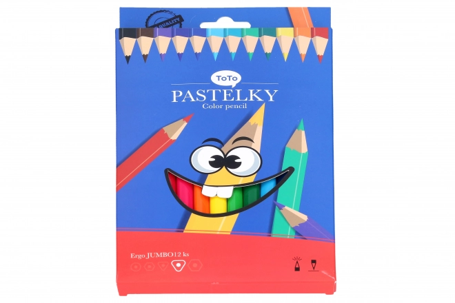 Crayons Jumbo ERGO 12 pcs
