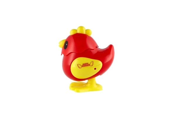 Poussin à remonter plastique 7x9cm 2 couleurs 12 pièces en boîte