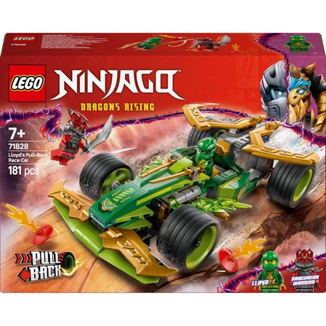 LEGO Ninjago voiture de course de Lloyd avec moteur à rétro-friction