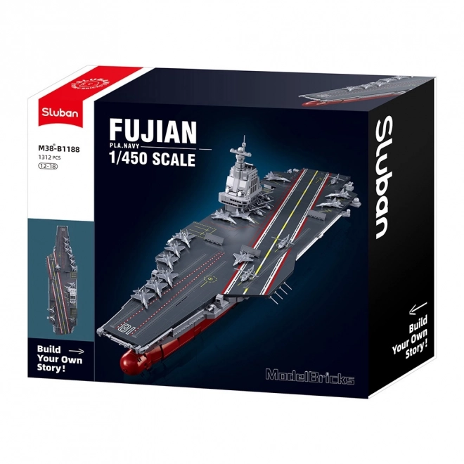 Modèle Sluban Porte-avions Fujian