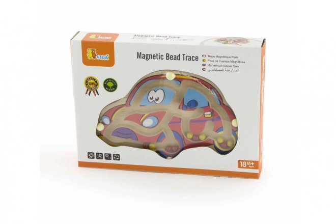 Labyrinthe magnétique Voiture