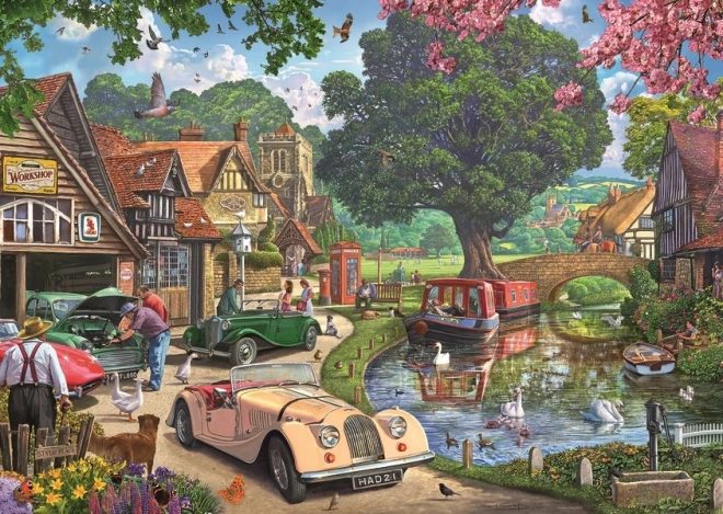 Scène nostalgique Puzzle de Ravensburger 1000 pièces