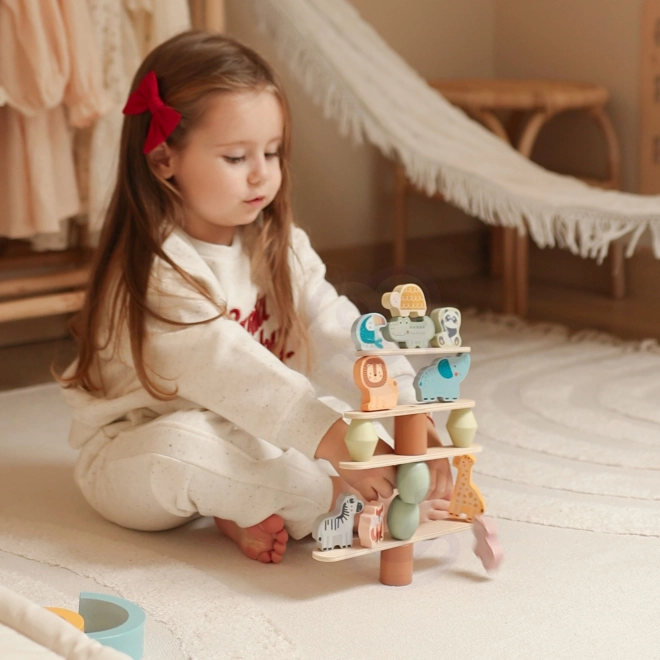 Woopie animaux en bois empilables