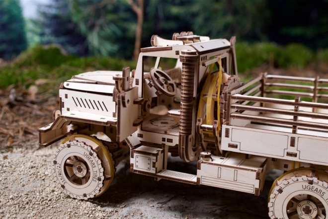 Ugears Puzzle mécanique 3D en bois Camion CARGO