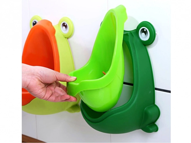 Urinoir pour enfants Grenouillette pour garçons – Verte