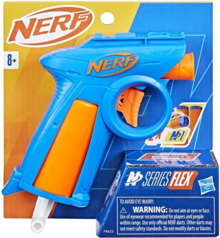 Nerf N Series Flex blaster compact pour fléchettes en mousse