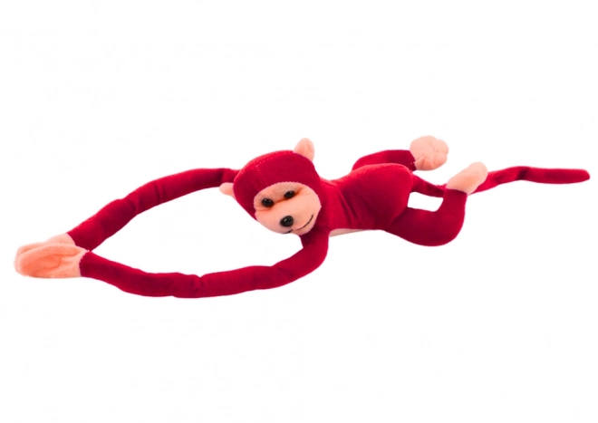 Mascotte peluche de singe sonore Rouge 60 cm