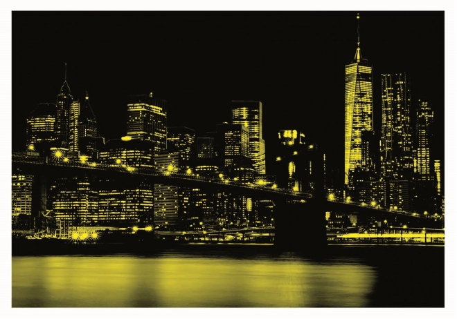 Puzzle lumineux Educa Pont de Brooklyn New York 1000 pièces