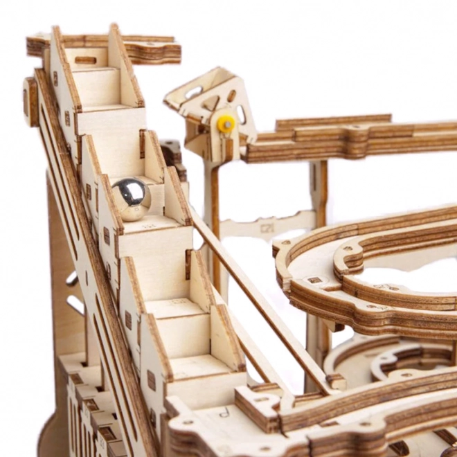 Puzzle 3D en bois Rokr Piste à billes Parkour