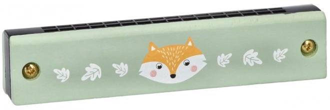 Harmonica avec renard