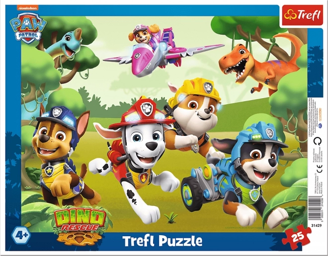 Puzzle La Pat' Patrouille Incroyables tours de chiens 25 pièces