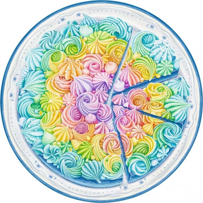 Ravensburger puzzle Rainbow Cake 500 pièces