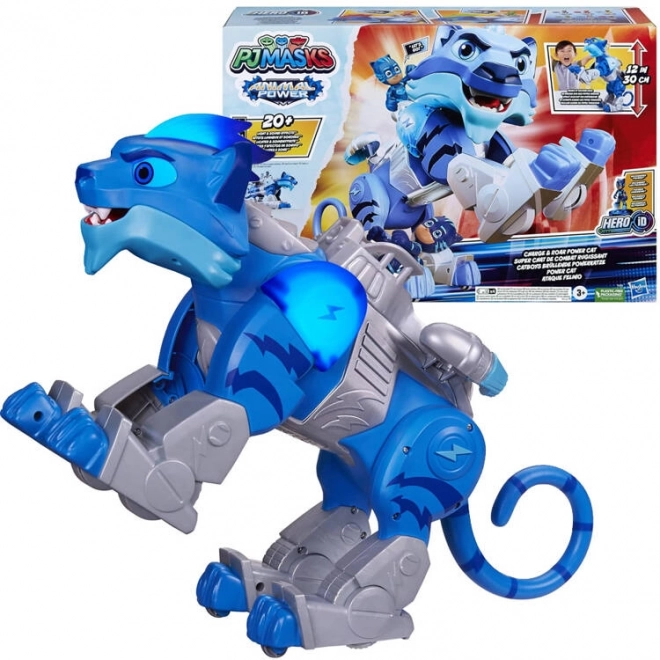 PJMasks Chat Courageux Rugissant avec figurine