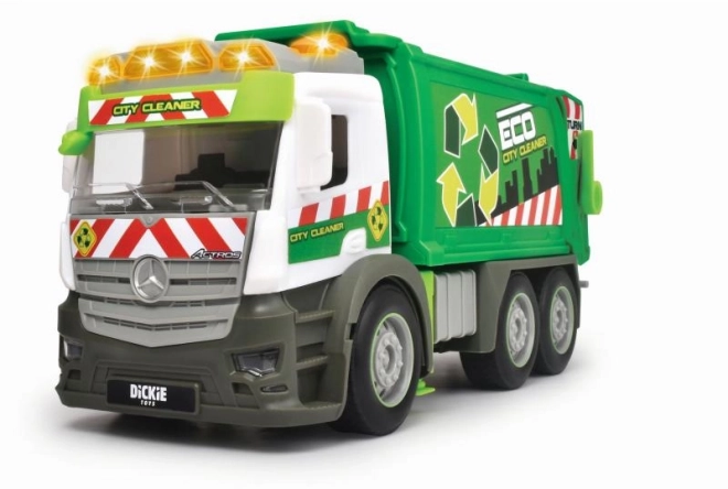 Camion de poubelle Mercedes 26 cm