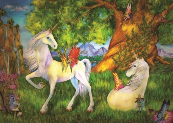Puzzle licornes 100 pièces