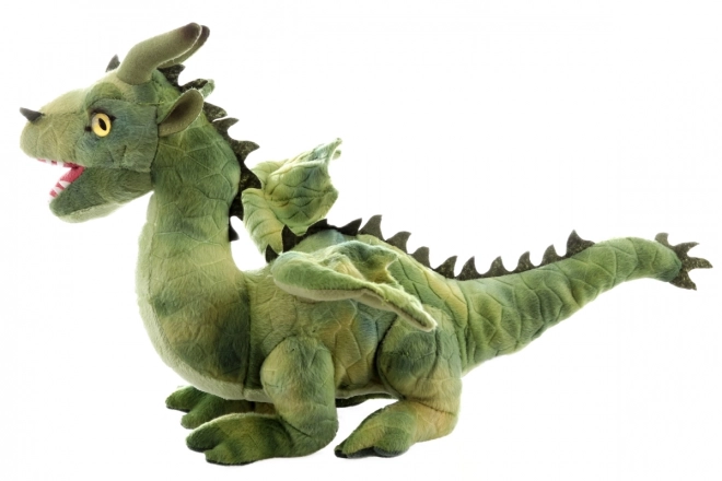 Dragon vert en peluche ECO-FRIENDLY