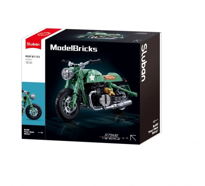 Sluban Model Bricks M38-B1133 Moto R75